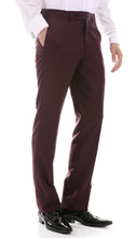 Load image into Gallery viewer, Celio Burgundy 3 Piece Slim Fit Tuxedo - Ferrecci USA