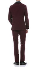 Load image into Gallery viewer, Ferrecci Men's Reno Burgundy Slim Fit Shawl Lapel 2 Piece Tuxedo Suit Set - Ferrecci USA