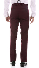 Load image into Gallery viewer, Ferrecci Men's Reno Burgundy Slim Fit Shawl Lapel 2 Piece Tuxedo Suit Set - Ferrecci USA