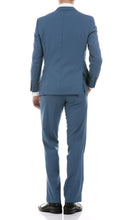 Load image into Gallery viewer, Oslo Teal Notch Lapel 2 Piece Slim Fit Suit - Ferrecci USA