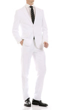 Load image into Gallery viewer, Oslo White Slim Fit Notch Lapel 2 Piece Suit - Ferrecci USA