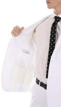 Load image into Gallery viewer, Oslo White Slim Fit Notch Lapel 2 Piece Suit - Ferrecci USA