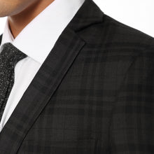 Load image into Gallery viewer, The Ares Plaid Slim Fit Mens Blazer - Ferrecci USA 
