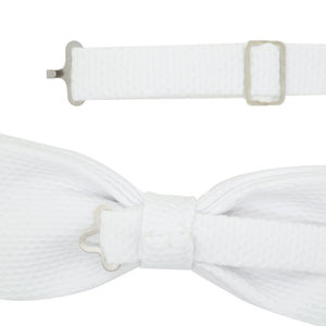 Ken White Cotton PK Bowtie - Ferrecci USA 