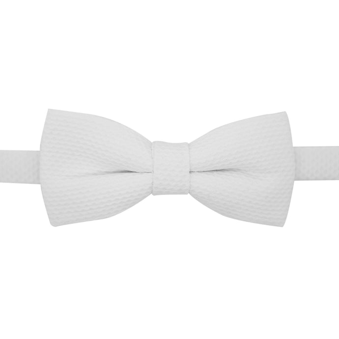 Ken White Cotton PK Bowtie - Ferrecci USA 