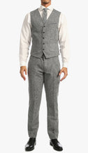 Load image into Gallery viewer, Bradford Grey Slim Fit 3 Piece Tweed Suit - Ferrecci USA 
