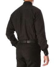 Load image into Gallery viewer, Black Clergy Deacon Bishop Priest Mandarin Collar Shirt - Ferrecci USA 
