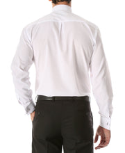 Load image into Gallery viewer, White Clergy Deacon Bishop Priest Mandarin Collar Dress Shirt - Ferrecci USA 
