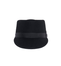 Load image into Gallery viewer, Modern Conductor Train Engineer Hat - Black - Ferrecci USA 
