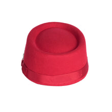 Load image into Gallery viewer, Modern Conductor Train Engineer Hat Red - Ferrecci USA 

