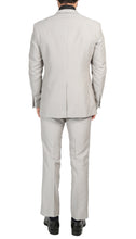 Load image into Gallery viewer, Mens Daxson Grey Slim Fit Shawl Collar 3pc Tuxedo - Ferrecci USA 
