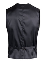Load image into Gallery viewer, Drapper Mens 5 Button Black Vest - Ferrecci USA 
