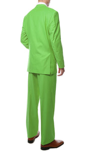 Premium FE28001 Apple Green Regular Fit Suit - Ferrecci USA 