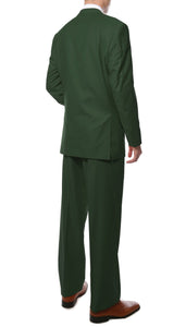 Premium FE28001 Grass Green Regular Fit Suit - Ferrecci USA 