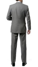Load image into Gallery viewer, Mens 2 Button Grey Regular Fit Suit - Ferrecci USA 
