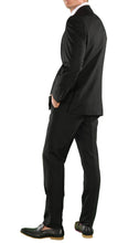 Load image into Gallery viewer, Black Regular Fit Suit 2 Piece Ford - Ferrecci USA 
