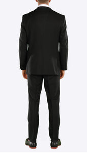 Black Regular Fit Suit 2 Piece Ford - Ferrecci USA 