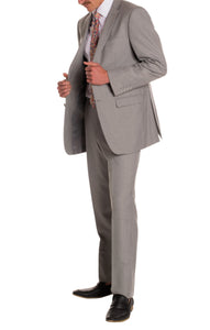 Light Grey Regular Fit Suit - 2PC - FORD - Ferrecci USA 