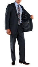 Load image into Gallery viewer, Ford Navy Blue Regular Fit 2 Piece Suit - Ferrecci USA 
