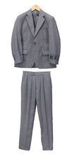 Load image into Gallery viewer, Boys Premium Medium Grey 2 piece Suit - Ferrecci USA 
