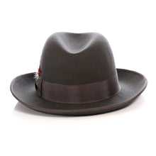 Load image into Gallery viewer, Ferrecci Premium Charcoal Godfather Hat - Ferrecci USA 
