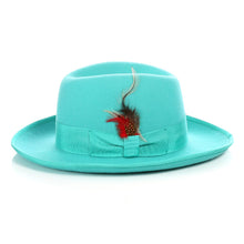 Load image into Gallery viewer, Ferrecci Premium Emerald Godfather Hat - Ferrecci USA 
