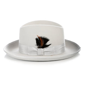 Ferrecci Premium Light Grey Godfather Hat - Ferrecci USA 