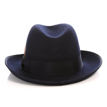 Load image into Gallery viewer, Ferrecci Premium Navy Godfather Hat - Ferrecci USA 

