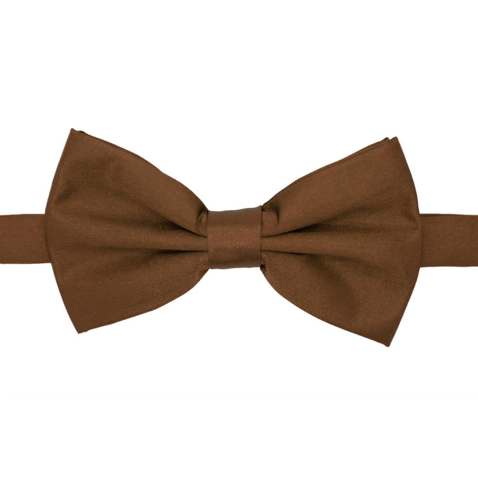 Gia Brown Satine Adjustable Bowtie - Ferrecci USA 