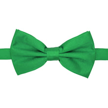 Load image into Gallery viewer, Gia Green Satine Adjustable Bowtie - Ferrecci USA 
