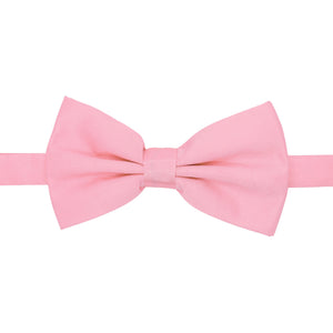 Gia Pink Satine Adjustable Bowtie - Ferrecci USA 