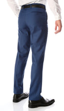 Load image into Gallery viewer, Ferrecci Men&#39;s Halo Indigo Slim Fit Flat-Front Dress Pants - Ferrecci USA 

