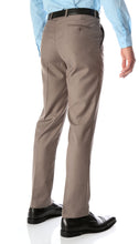 Load image into Gallery viewer, Ferrecci Men&#39;s Halo Taupe Slim Fit Flat-Front Dress Pants - Ferrecci USA 
