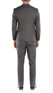 Hart Charcoal Slim Fit 2 Piece Suit - Ferrecci USA 