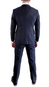 HART 2 Piece Navy Slim Fit Suit - Ferrecci USA 