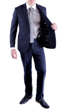 Load image into Gallery viewer, HART 2 Piece Navy Slim Fit Suit - Ferrecci USA 
