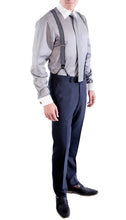 Load image into Gallery viewer, HART 2 Piece Navy Slim Fit Suit - Ferrecci USA 
