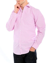 Load image into Gallery viewer, The Henley Slim Fit Cotton Dress Shirt - Ferrecci USA 
