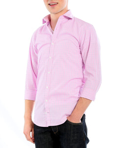 The Henley Slim Fit Cotton Shirt - Ferrecci USA 