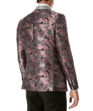 Load image into Gallery viewer, Men&#39;s Hugo Rose Floral Modern Fit Shawl Collar Tuxedo Blazer - Ferrecci USA 

