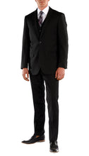 Load image into Gallery viewer, JAX Black Slim Fit 3 Piece Suit - Ferrecci USA 
