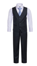 Load image into Gallery viewer, Ferrecci Boys JAX JR 5pc Suit Set Charcoal - Ferrecci USA 
