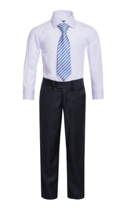 Ferrecci Boys JAX JR 5pc Suit Set Charcoal - Ferrecci USA 