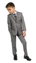 Load image into Gallery viewer, Ferrecci Boys JAX JR 5pc Suit Set Light Grey - Ferrecci USA 
