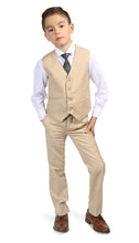 Load image into Gallery viewer, Ferrecci Boys JAX JR 5pc Suit Set Tan - Ferrecci USA 
