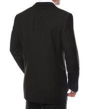 Load image into Gallery viewer, The JerseyBoy Black Grey Slim Fit Mens Blazer - Ferrecci USA 
