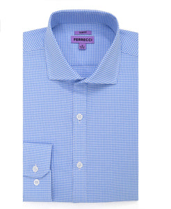 The Knox Slim Fit Cotton Dress Shirt - Ferrecci USA 