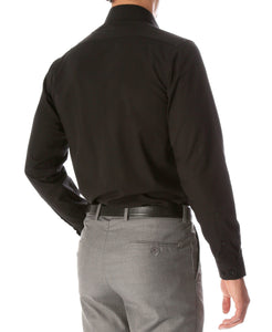 Leo Black Mens Slim Fit Shirt - Ferrecci USA 