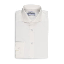 Load image into Gallery viewer, Leo Mens Slim Fit Snow White Shirt - Ferrecci USA 
