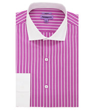 Load image into Gallery viewer, The London Slim Fit Cotton Shirt - Ferrecci USA 
